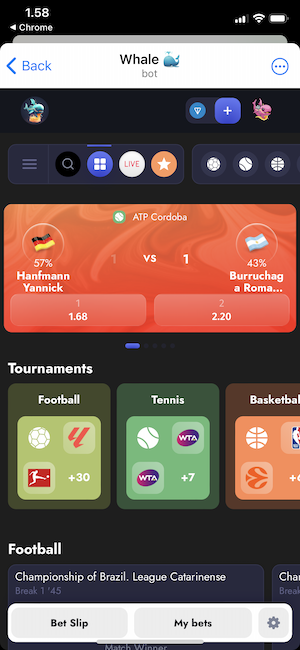 whale-telegram-casino-sportsbook